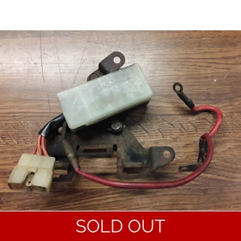 1981-83 Suzuki GS650G GS650M Fuse Box with Bracket and Cover 36740-34200